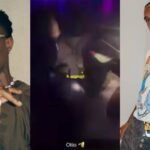 Singer Wizkid and Burna Boy links up together at an event (VIDEO)