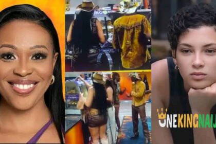 ‘’She gave Siphalee, Not Ashley’’- Video shows the moment BBMzansi Philile was sharing the pie after the Saturday night party, Fans reacts (WATCH)