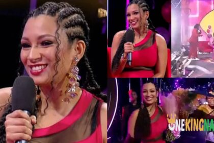 Moments BBMzansi Ashley Ogle received a King’s welcome on stage, gets 10k rands from fans and shippers, trends online (VIDEO)