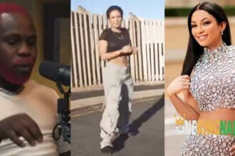 Ashley reacts as Muzi the Mbuzi says she failed in her dancing career (VIDEO)