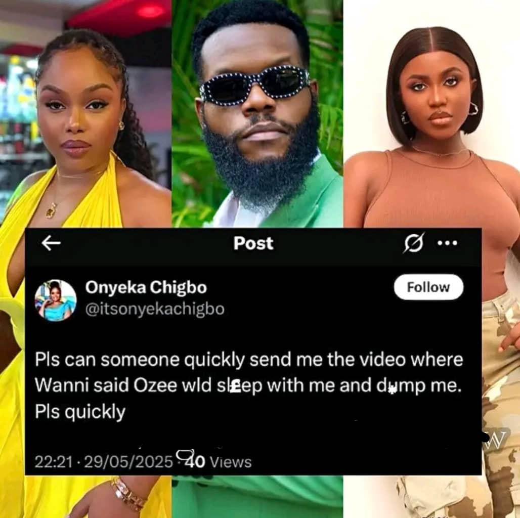 Wanni and Onyeka Drama