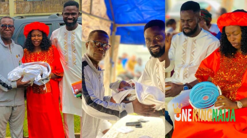 Christening event of the Dairo's