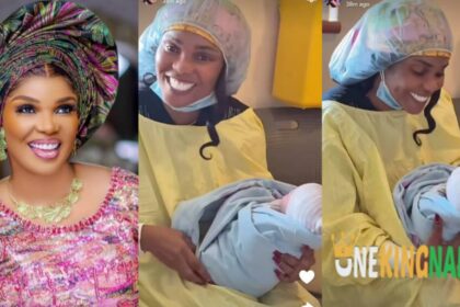 Iyabo Ojo and her Grand child