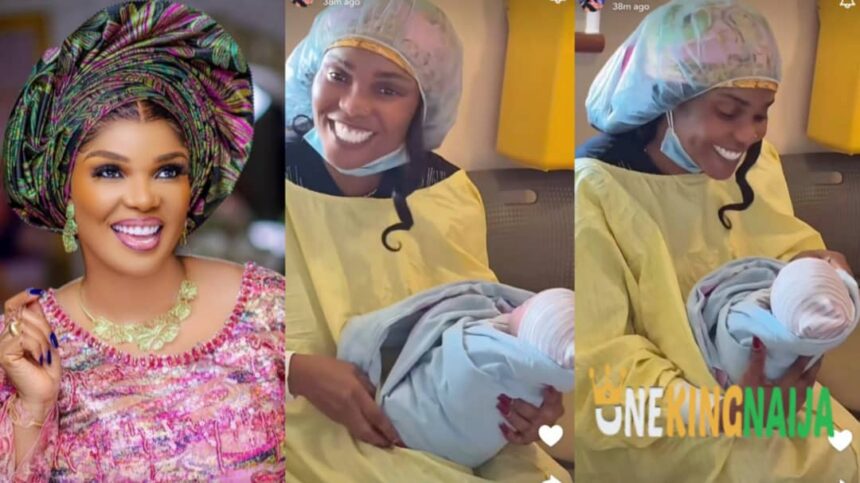 Iyabo Ojo and her Grand child