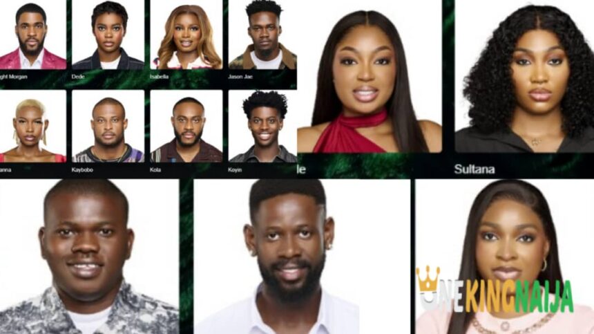 Housemates for eviction.