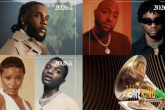Burna Boy and Davido Grammy's nominations