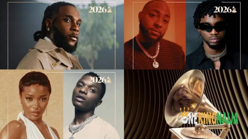 Burna Boy and Davido Grammy's nominations