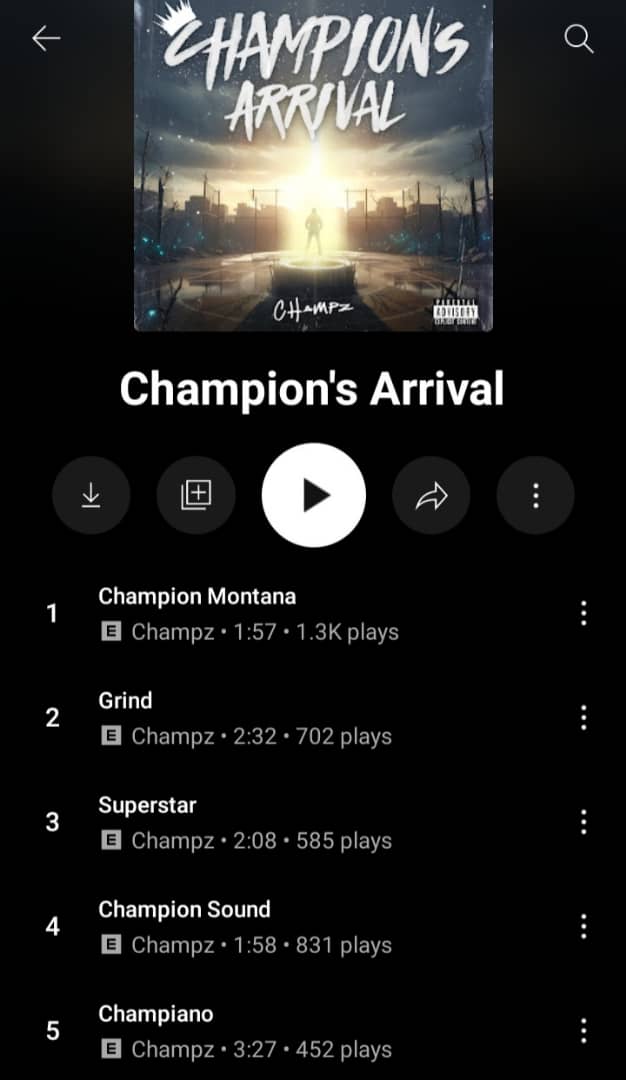 Wizkid's son Debut EP