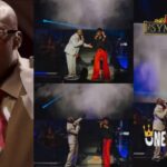 Asake and Wizkid on stage