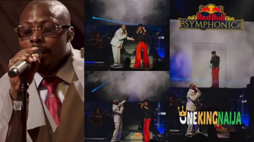 Asake and Wizkid on stage