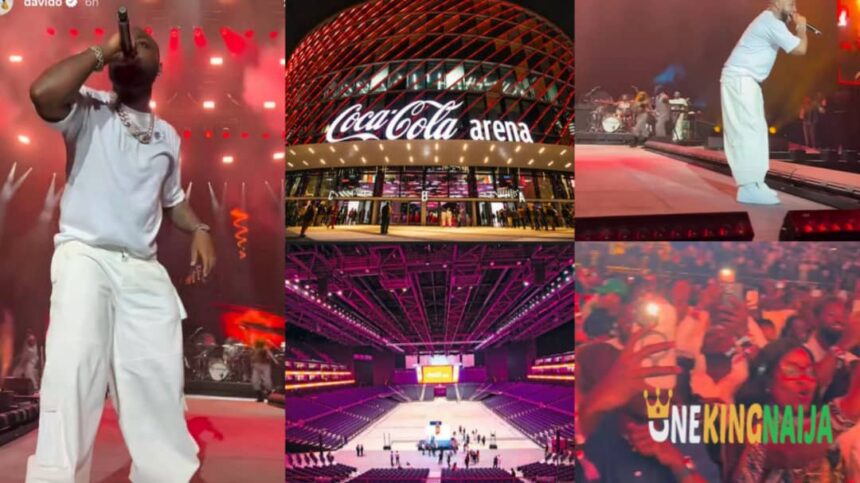 Davido shut down Coca-Cola Arena