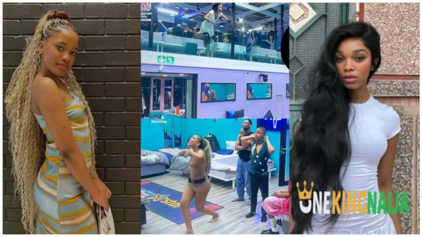 BBMzansi: Didi and Thandeka fall-out over Mmeli (VIDEO)