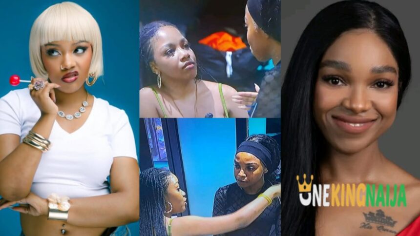 BBMzansi: I am the only one that understand you in this house.”- Liema and Thandeka settle their issues after the pool party (VIDEO)