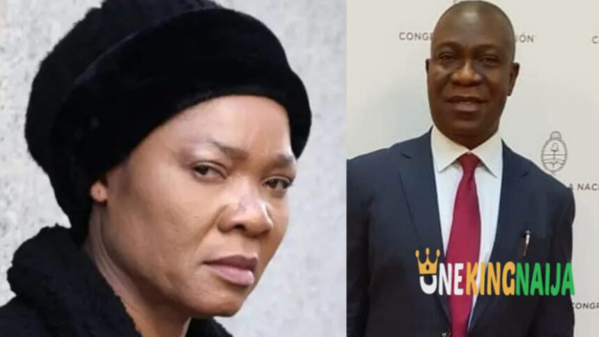 Former Dep Senate President Wife, Beatrice Ekweremadu returns to Nigeria after UK Prison sentence.