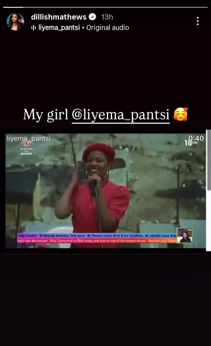 Dillish Mathews favorite housemate