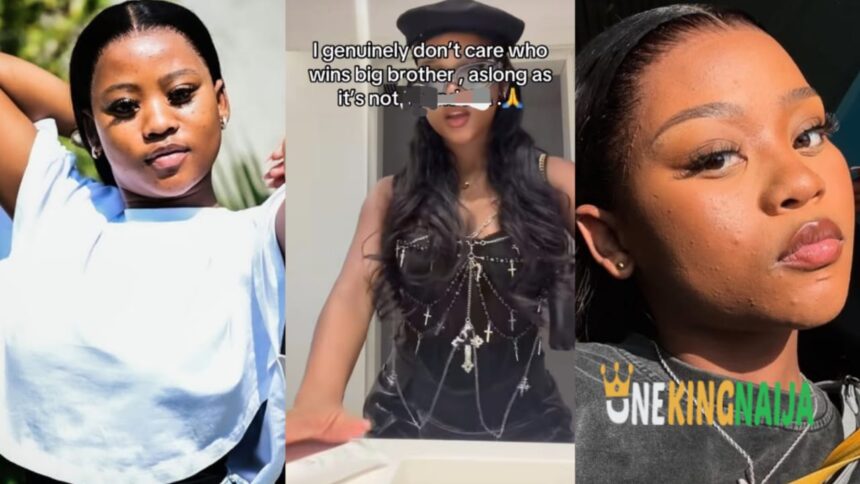 "I genuinely don't care who wins Big Brother, as long as it's not....."— Naledi Aphiwe reveals the housemate that she doesn't want to win the BBMzansi S6 Show (VIDEO)