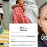 "His friends told him to delete that statement"— Fans react as Sweet Guluva deletes the official statement he made concerning the Paternity identity of Ashley Ogle's child (Details)