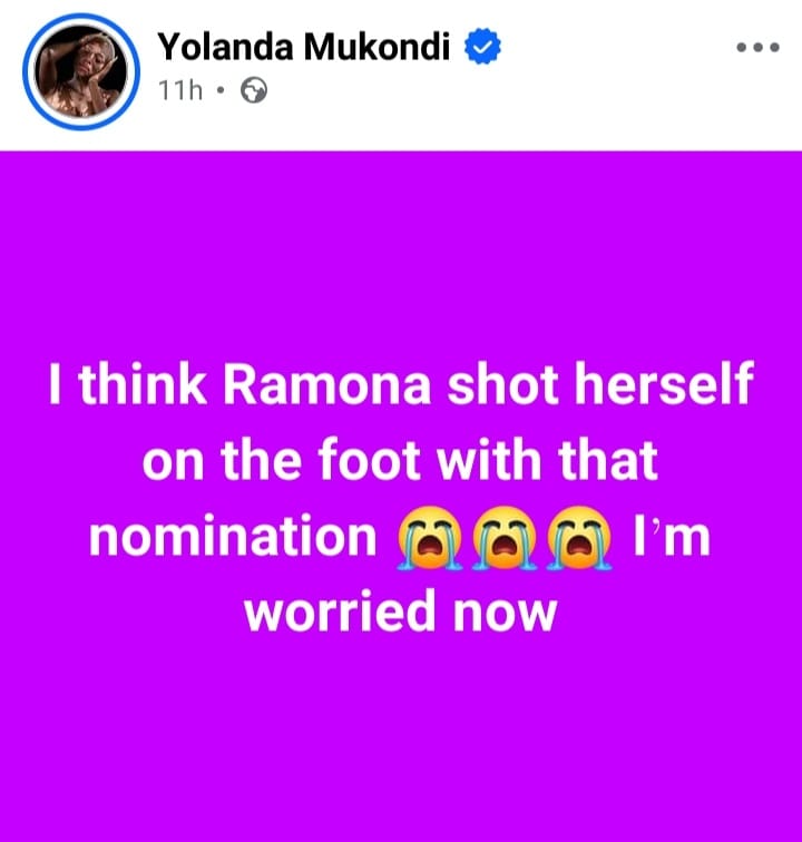 Yolanda on Nominations