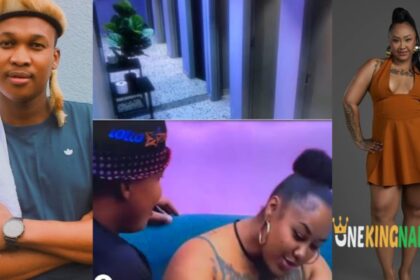 BBMzansi S6: Moment Bravo B and Trixie were having a Hot “Opu£h” session in the bathroom sparks buzz online (VIDEO)