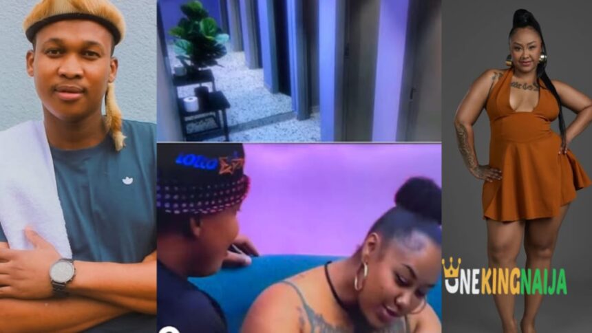 BBMzansi S6: Moment Bravo B and Trixie were having a Hot “Opu£h” session in the bathroom sparks buzz online (VIDEO)