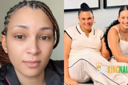 Ashley Ogle react to her mother calling her out on TikTok Live session.