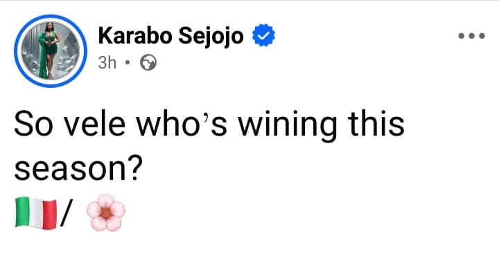 Jojo on who win the show