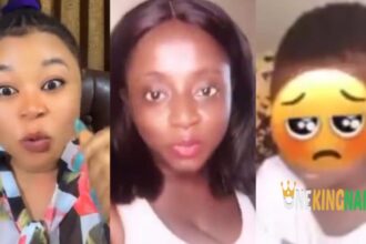 Lady calls out viral woman who uses 3-month-old son for B.J on TikTok for live rewards, clips trends (VIDEO)