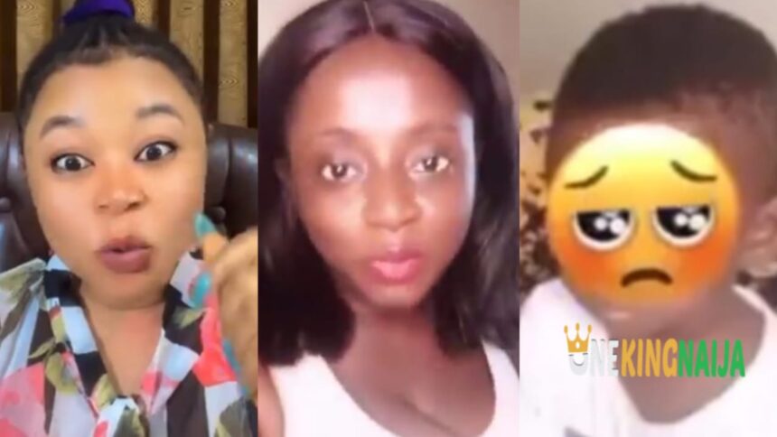 Lady calls out viral woman who uses 3-month-old son for B.J on TikTok for live rewards, clips trends (VIDEO)