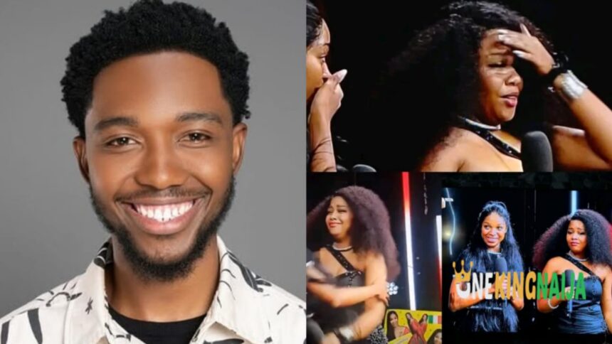 Sweet Guluva reacts as Liema wins the BBMzansi S6 Show.