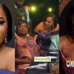 “I have unfollow her, I will never greet her again”- Toyin Abraham reacts after Funke Akindele snubs her at Iyabo Ojo movie premiere (VIDEO)