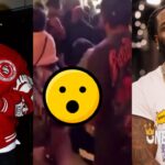 Video of DJ Tunez being b3aten up by Burna Boy’s crew members at Obi’s house goes viral (WATCH)
